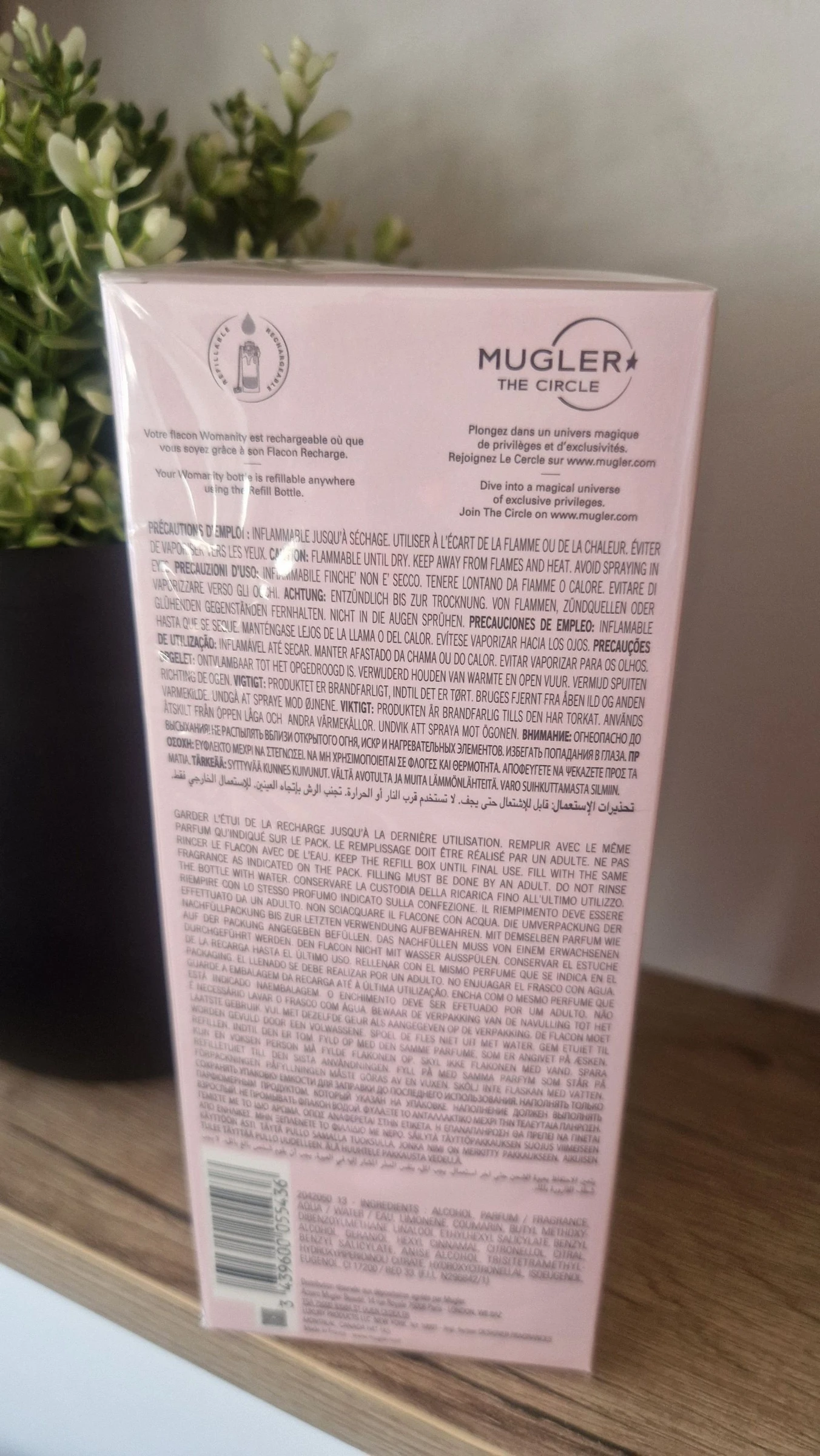 ✨ 🤩 Eau de Parfum Womanity Mugler 80 ml Rechargeable Neuf sous emballage 🤩 – photo 4